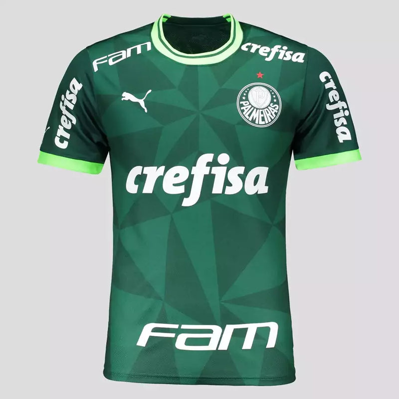 Camisa Palmeiras c/ Patrocínios l 2023/24 Verde - Modelo Torcedor