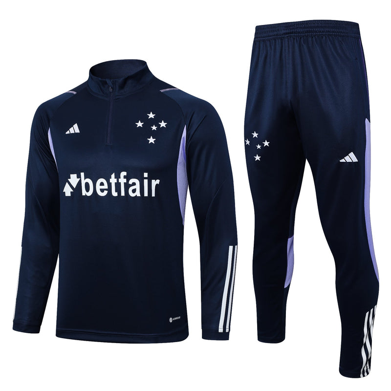 Conjunto de Frio Cruzeiro 2023/24 Azul - Treino