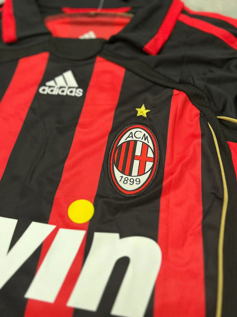 Camisa Retrô AC Milan Manga Longa 2006/07 Home