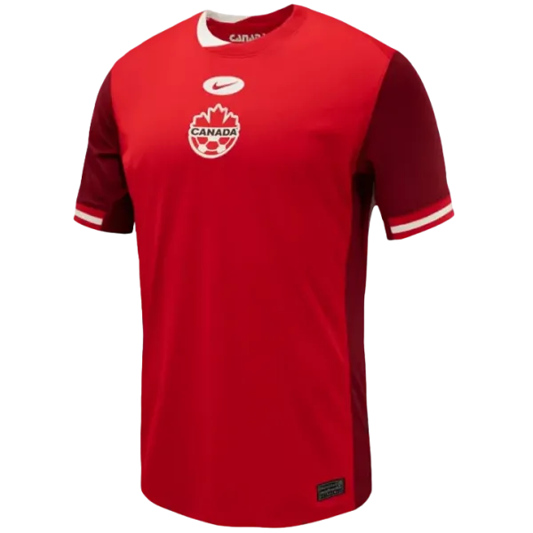 Camisa Seleção Canadá l 2024/25 Vermelha - Modelo Torcedor