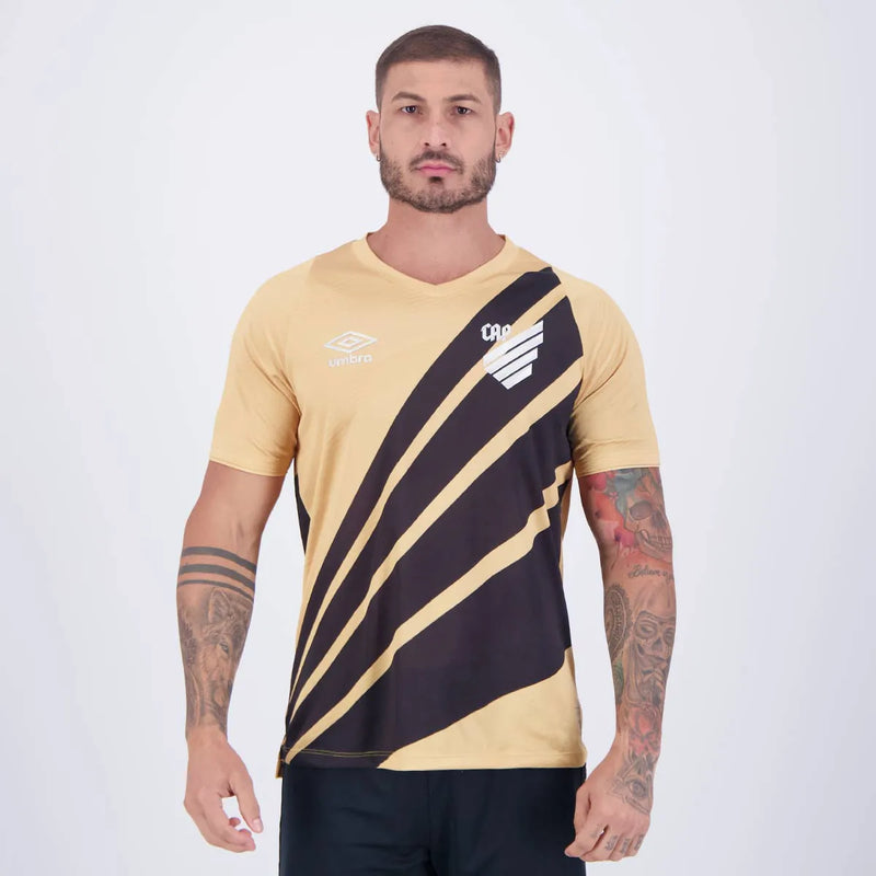 Camisa Athletico Paranaense ll 2024/25 Dourada - Modelo Torcedor (cópia)