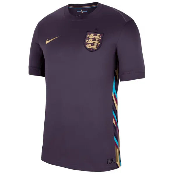 Camisa Seleção Inglaterra ll 2024/25 Roxa - Modelo Torcedor