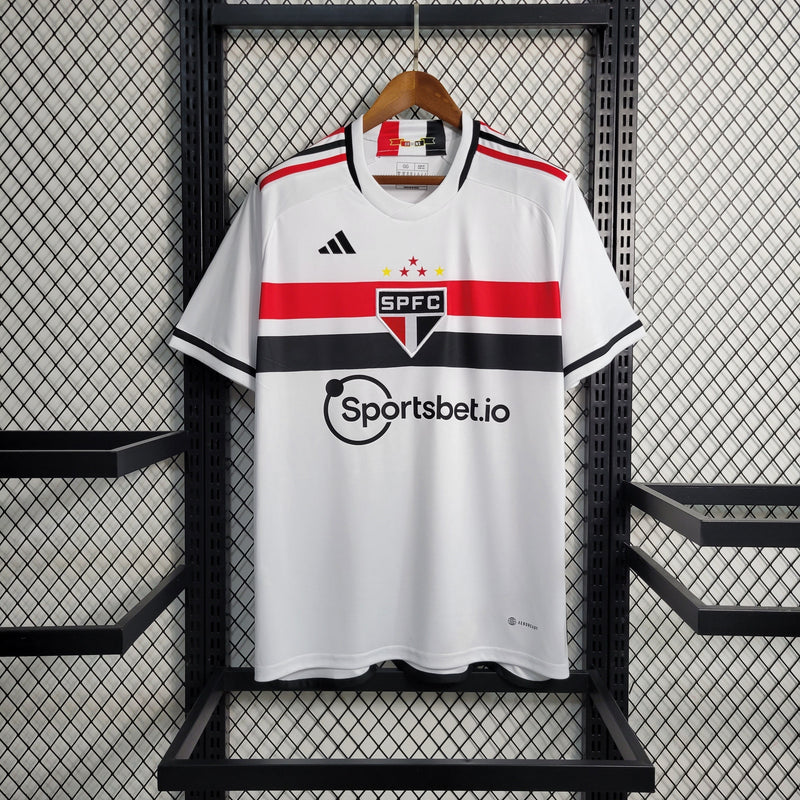 Camisa São Paulo l 2023/24 Branca - James N19