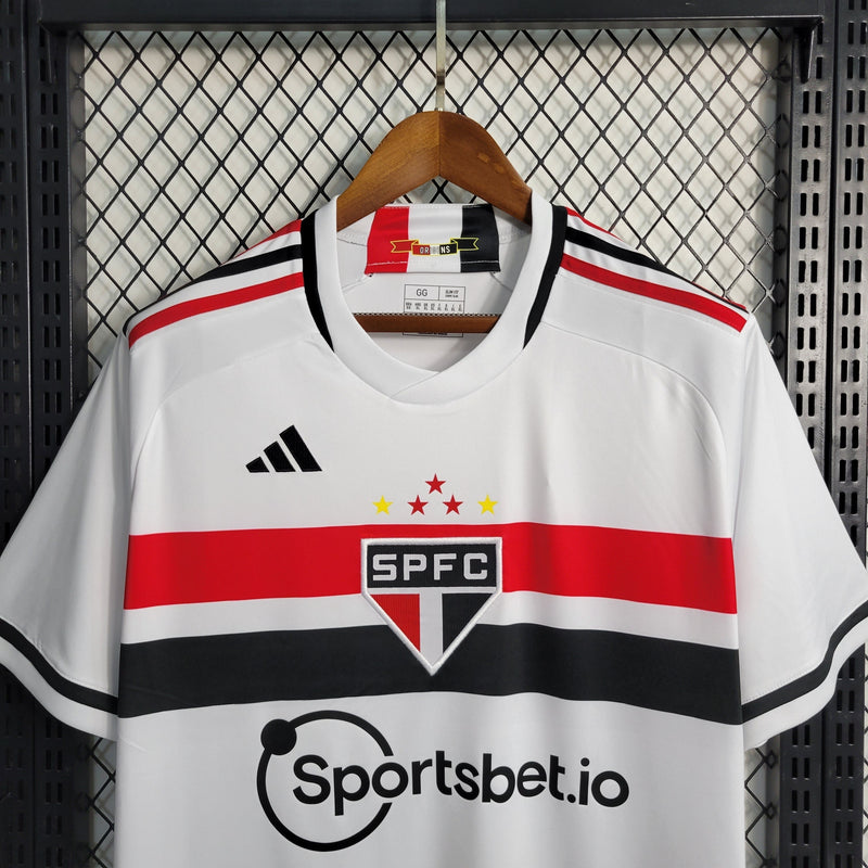 Camisa São Paulo l 2023/24 Branca - James N19