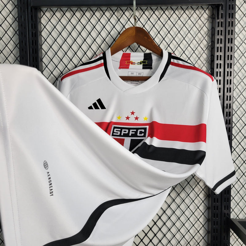 Camisa São Paulo l 2023/24 Branca - James N19